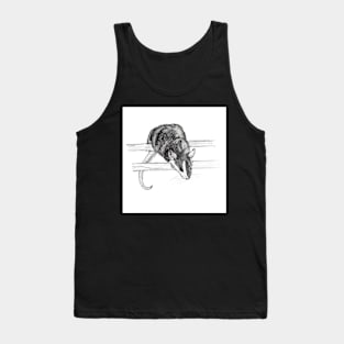 Mouse sketch greeting card by Nicole Janes Tank Top